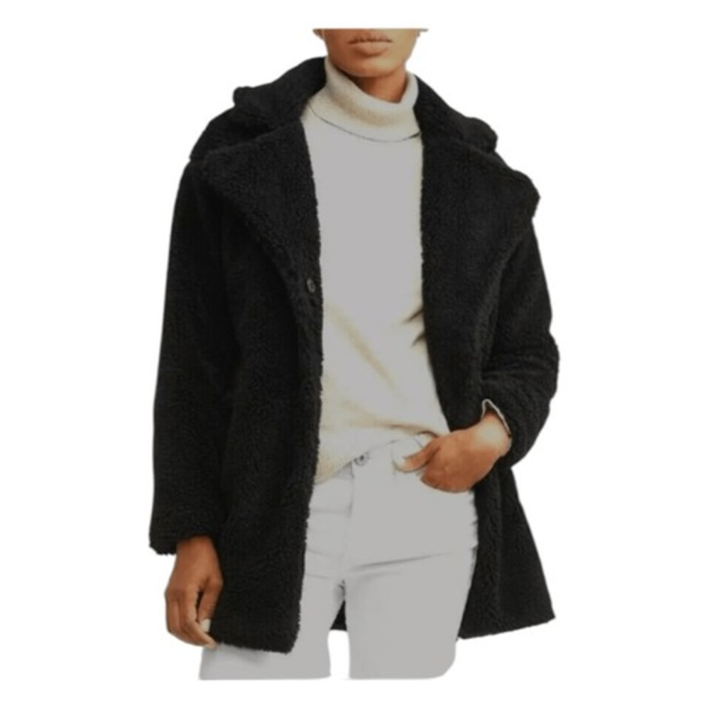 Jason Maxwell Black Pea Coat